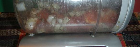 домашний шашлык в микроволновке