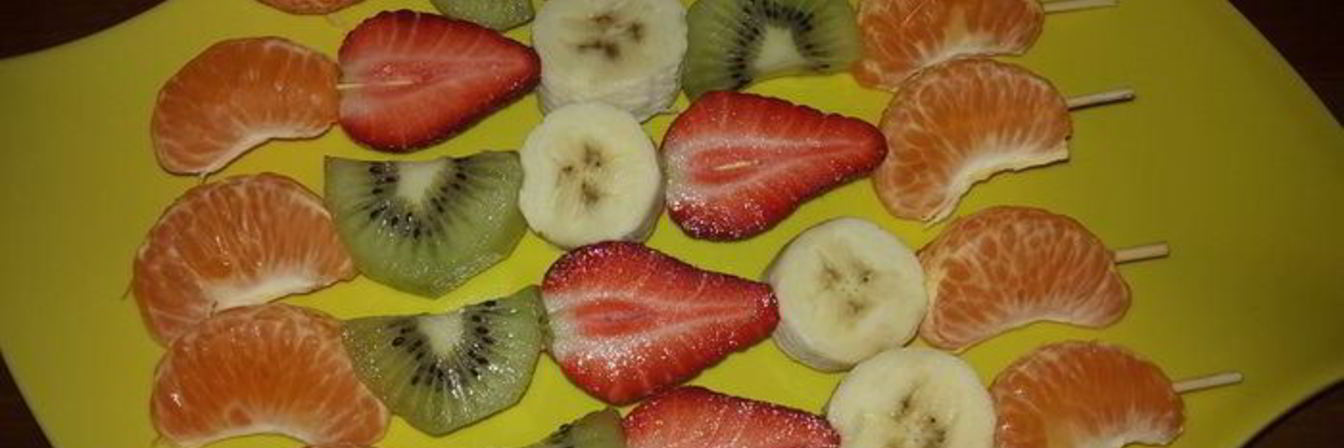 Фруктовые шашлычки