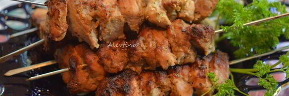 индонезийский свиной шашлык