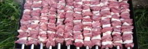 классический шашлык из баранины