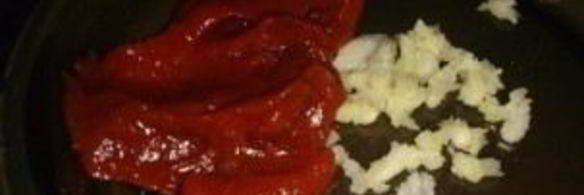 куриный шашлык в томатном соусе