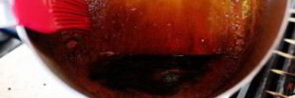 куриные шашлычки с ананасовой сальсой