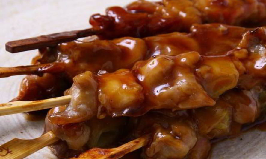 Рецепт куриных шашлыков по-японски
