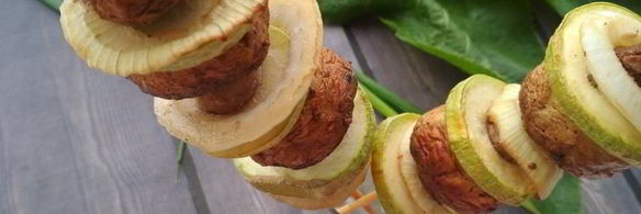 шашлычки из грибов в духовке