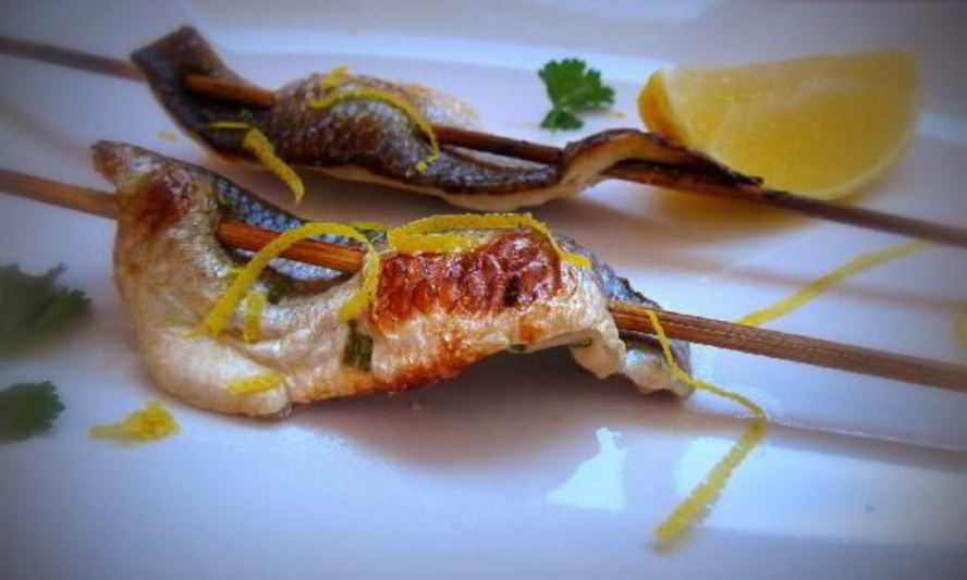 Рецепт шашлычков из рыбы с медом и розмарином