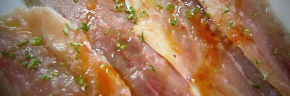 шашлычки из рыбы с медом и розмарином