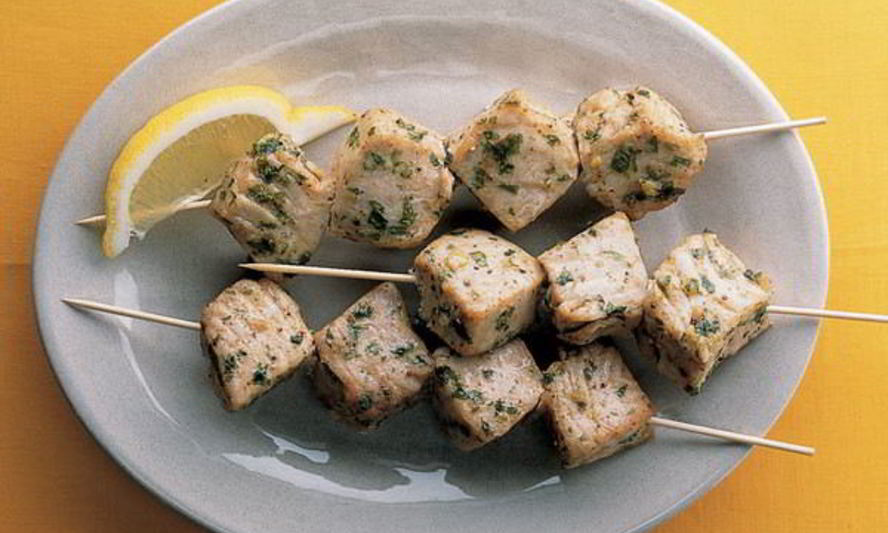 Рецепт шашлычков из тунца