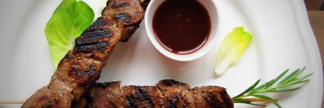 Шашлычки из утиной грудки