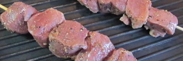 шашлычки из утиной грудки