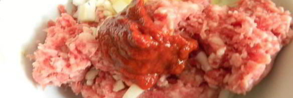 шашлычки — кабачки с фаршем