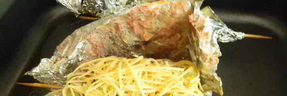 шашлычки — кабачки с фаршем