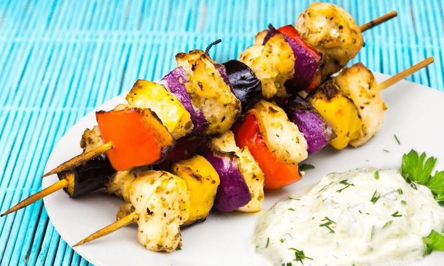 Рецепт шашлычков на шпажках в духовке