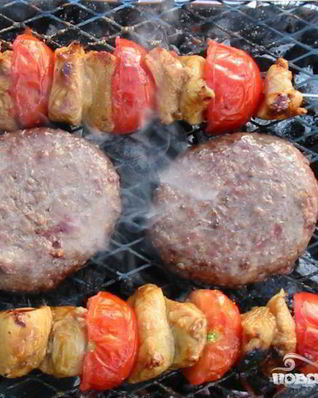 Шашлычки в меду и соевом соусе