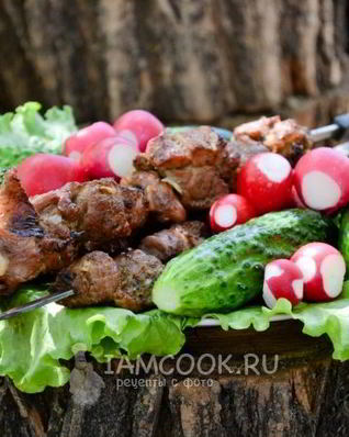 Шашлык из баранины