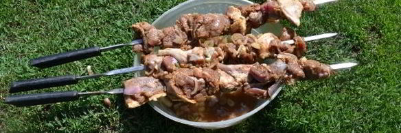шашлык из баранины