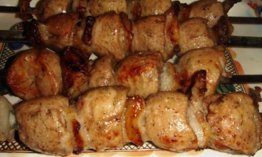Рецепт шашлыка из бараньих яиц