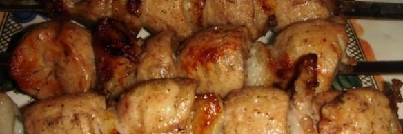 шашлык из бараньих яиц