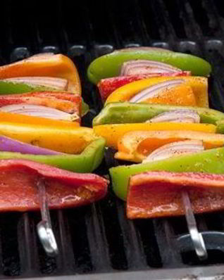 Шашлык из болгарского перца