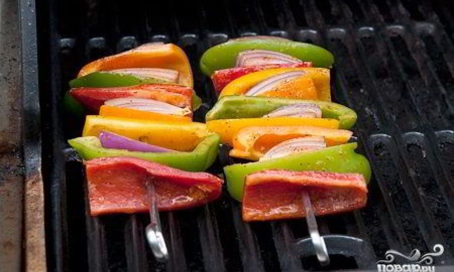 Рецепт шашлыка из болгарского перца