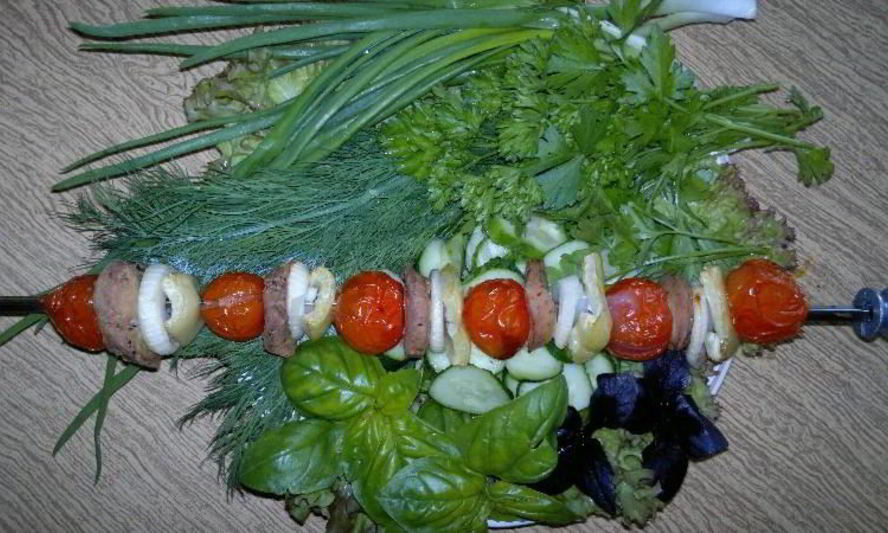 Рецепт шашлыка из бычьих яиц в духовке