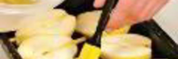 шашлык из говядины с грушами