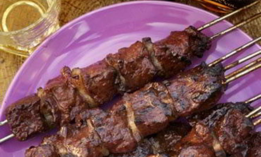 Рецепт шашлыка из говяжьей печени