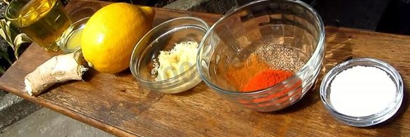 шашлык из индейки с салом