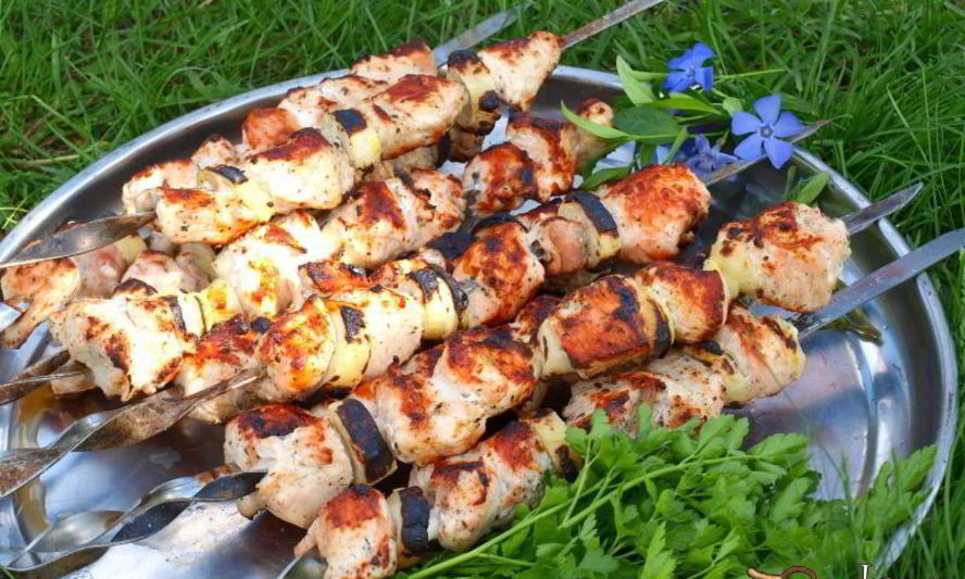 Рецепт шашлыка из индейки