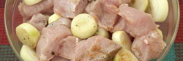 шашлык из индейки