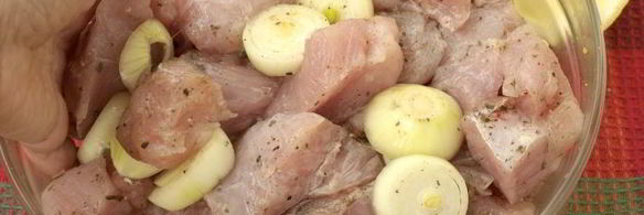 шашлык из индейки