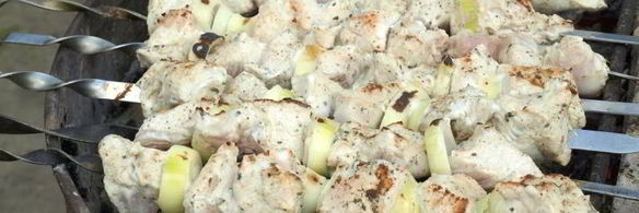 шашлык из индейки