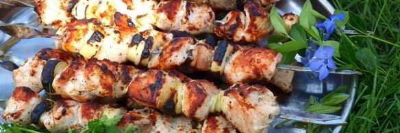 шашлык из индейки