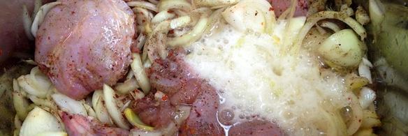 шашлык из кролика