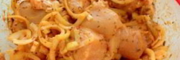 шашлык из куриного филе