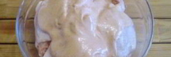 шашлык из куриных бедер