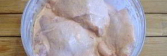 шашлык из куриных бедер