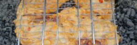 шашлык из куриных бедер