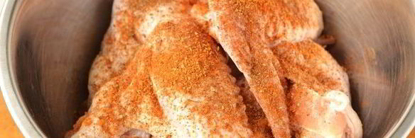 шашлык из куриных крылышек