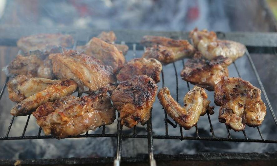 Рецепт шашлыка из курицы и овощей в пряностях