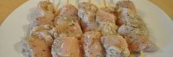 шашлык из курицы в аэрогриле