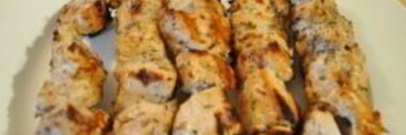 шашлык из курицы в аэрогриле