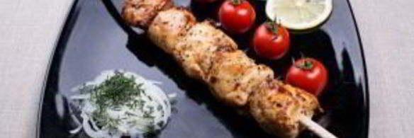 шашлык из курицы в чесночно-луковом маринаде