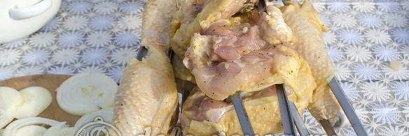 шашлык из курицы