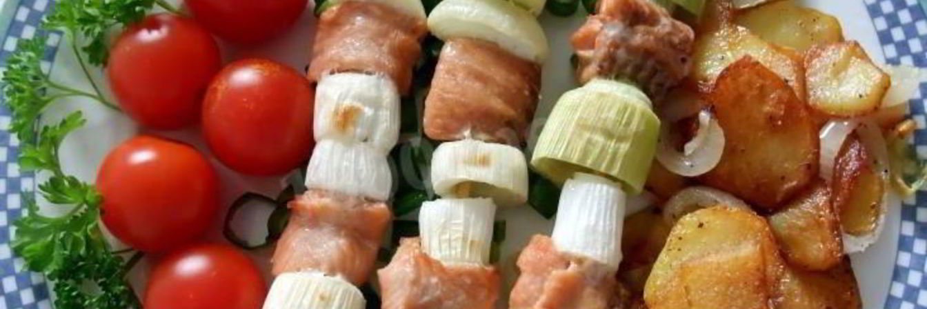 Шашлык из лосося