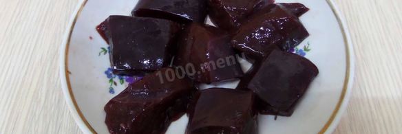 шашлык из печени