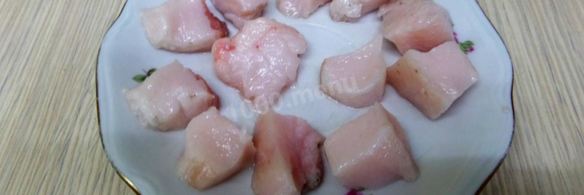 шашлык из печени