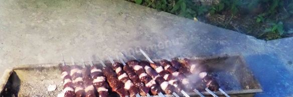 шашлык из печени