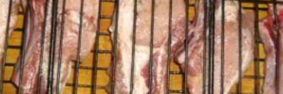 шашлык из ребрышек свиных