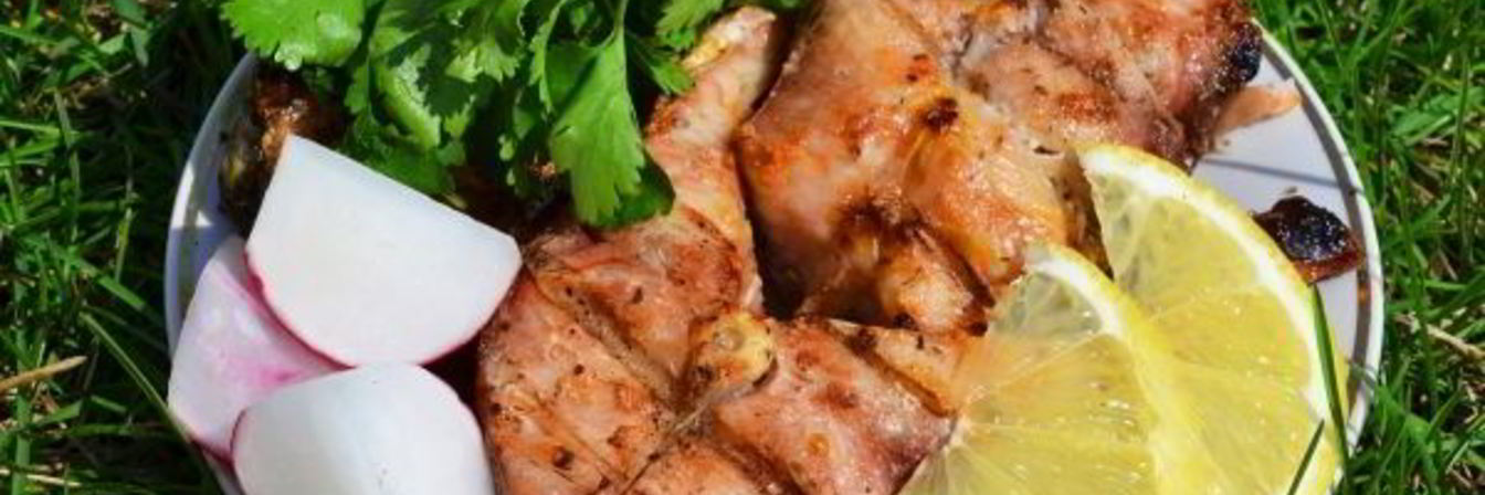 Шашлык из сазана