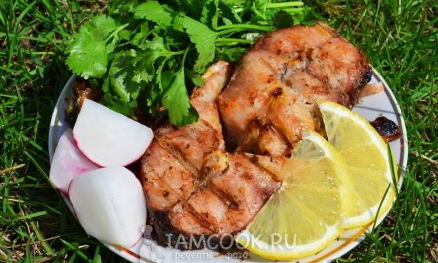 Рецепт шашлыка из сазана